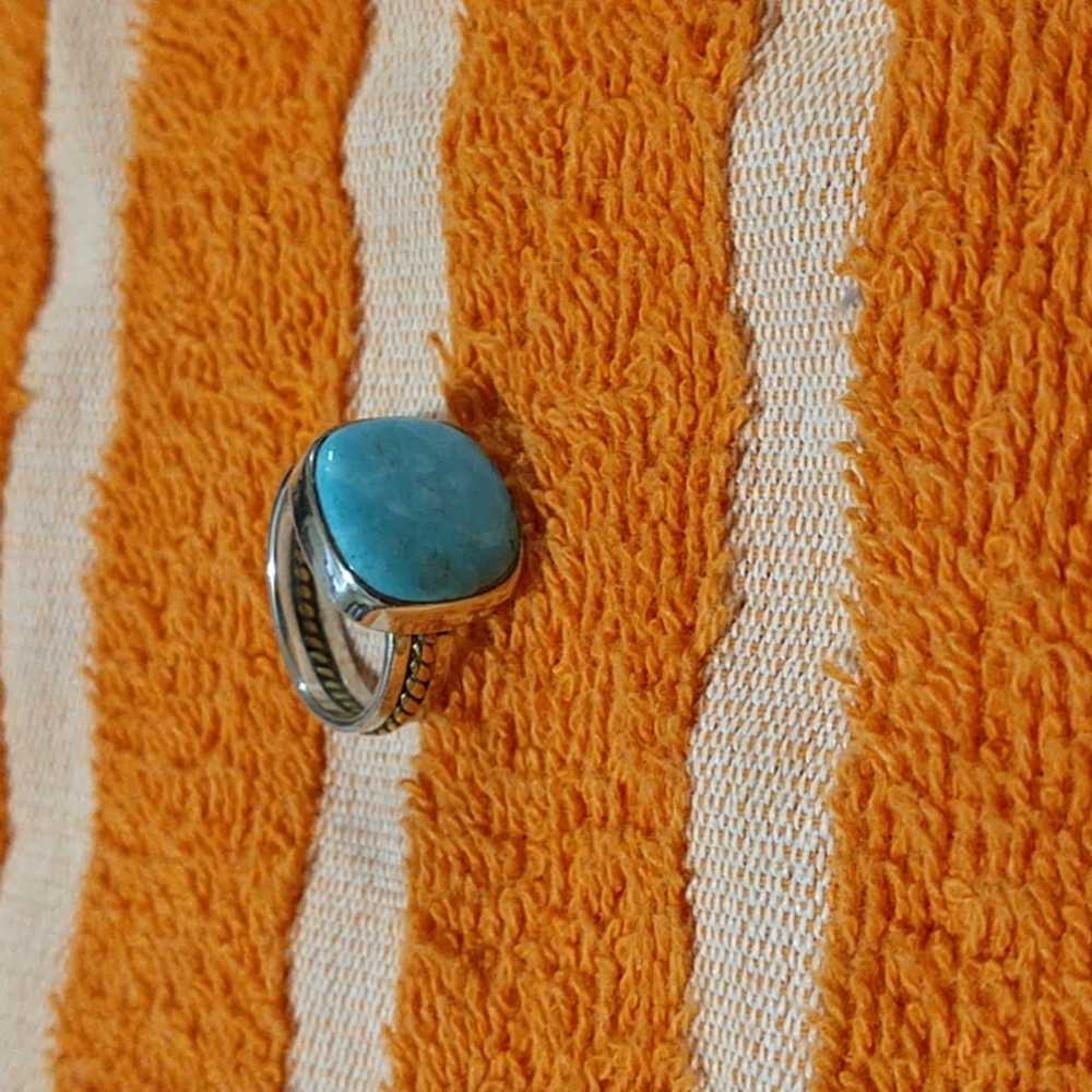 925 Sterling Silver Turquoise Ring